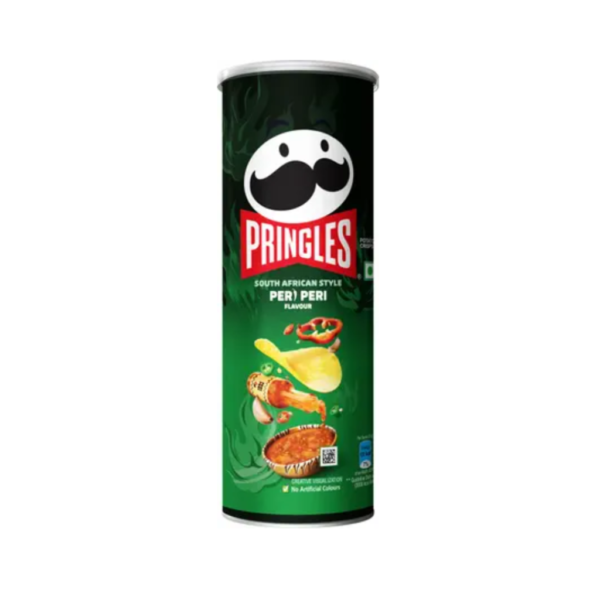 Pringles Potato Chips Peri Peri Flavor